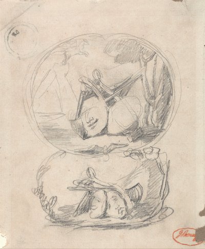Richard Cumberland Frontispiece by George Romney